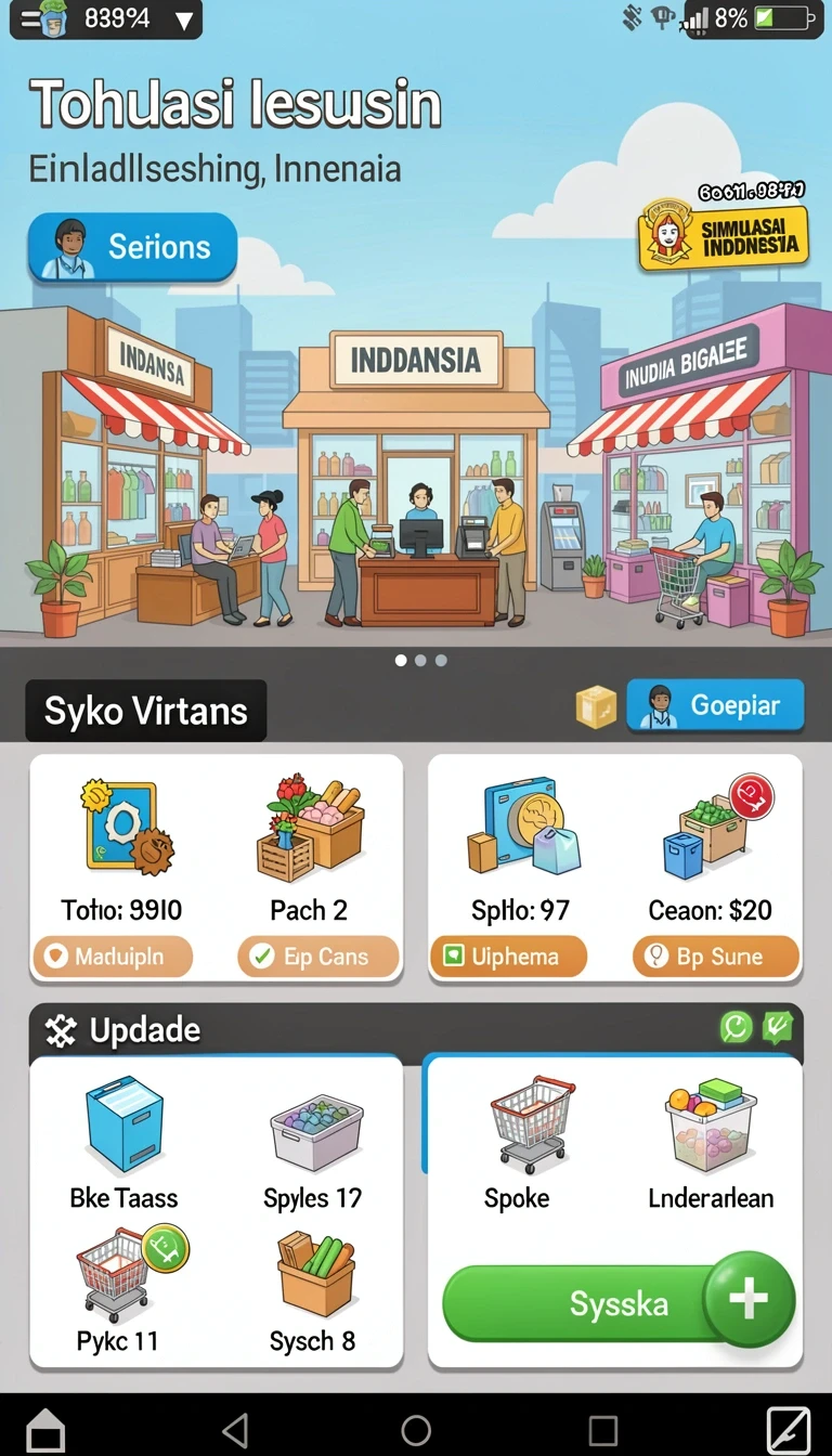awanluck - Tampilan awal permainan yang menarik.