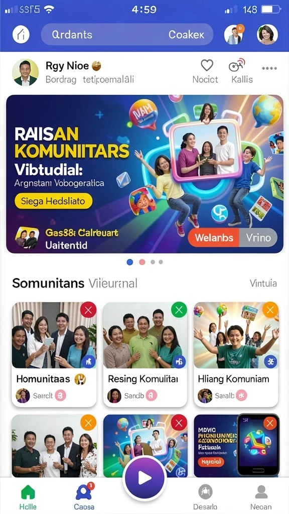 kangtoto - Tampilan menarik dari antarmuka KANGTOTO.
