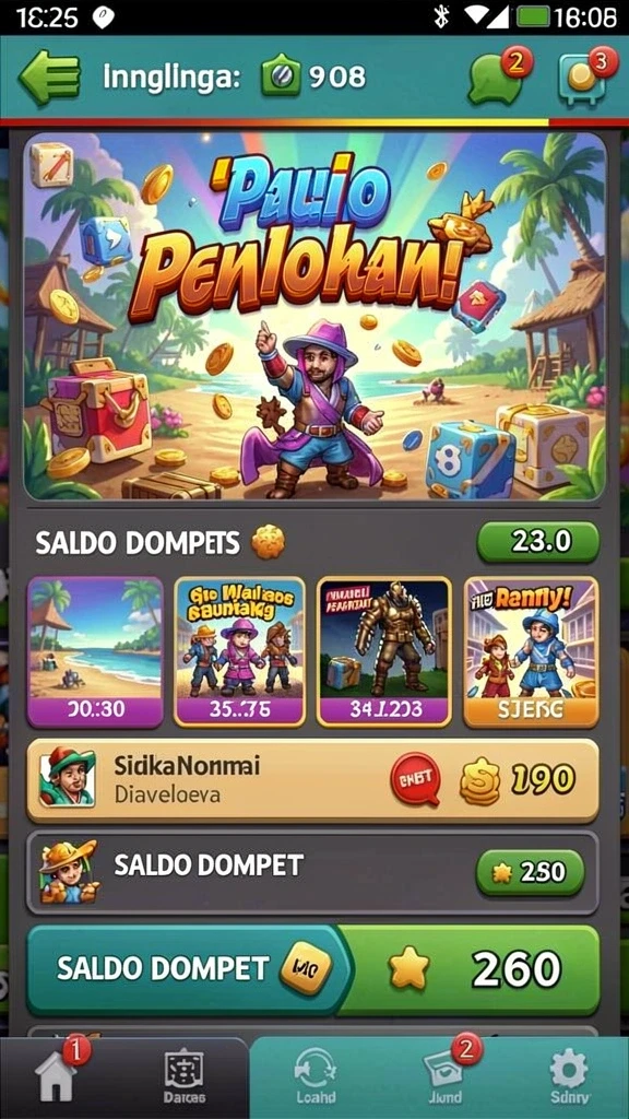 rr666 - Screenshot ini menunjukkan aksi seru di dalam game dengan berbagai senjata.