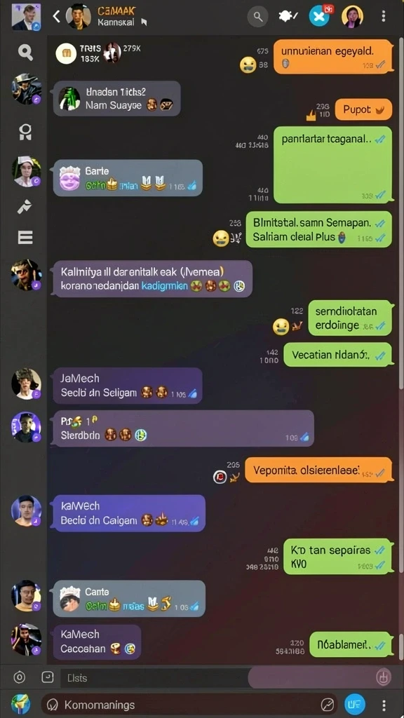 terong123 - Screenshot menunjukkan gameplay yang seru dan dinamis.