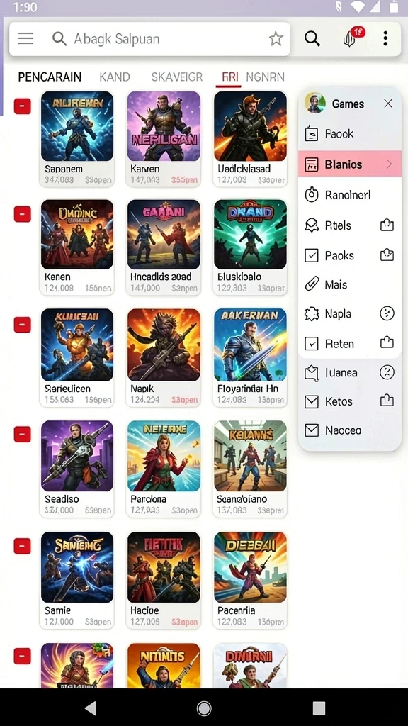 watitoto - Tangkapan layar 2 menampilkan karakter-karakter unik dalam WATITOTO.