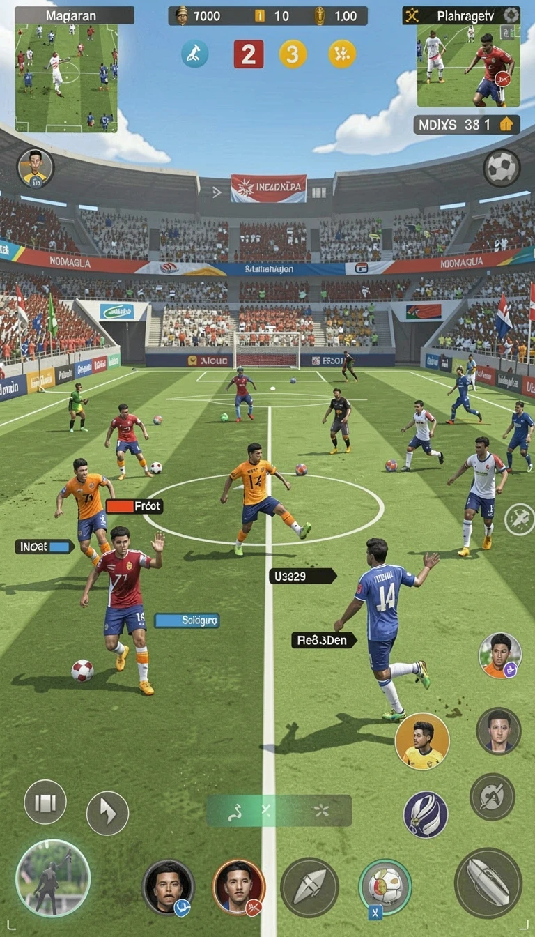 winidn - Screenshot ini memperlihatkan salah satu level menantang dalam WINIDN.