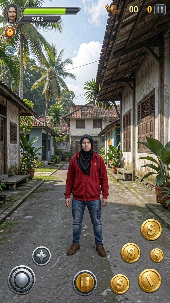 yy123 - Screenshot dari mode multiplayer yang seru.